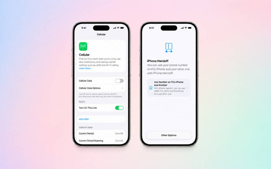 Apple битта телефон рақамини иккита iPhone’да ишлатиш имкониятини тақдим этади
