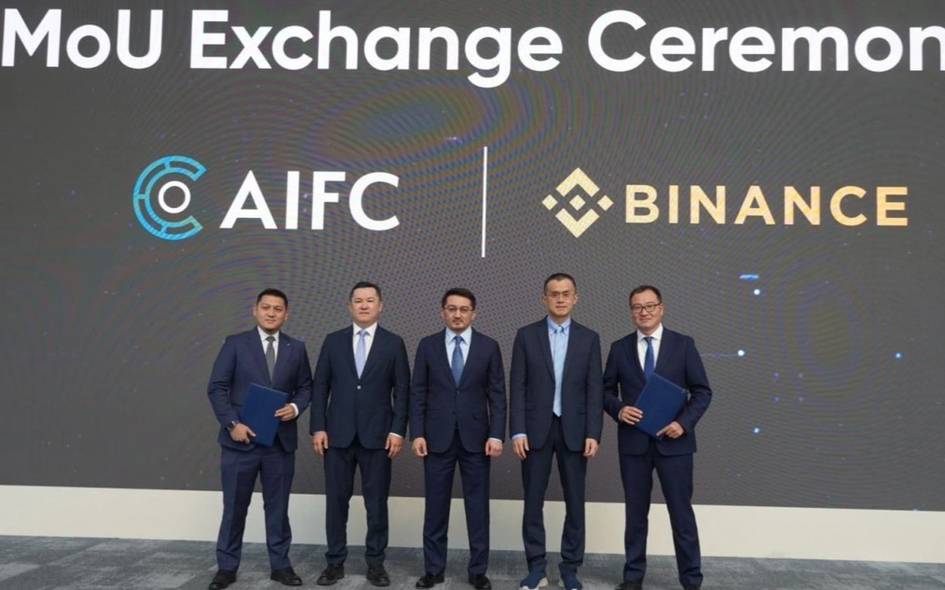 Kazakhstan showcases CryptoCity, Data Center Valley projects to Binance founder
