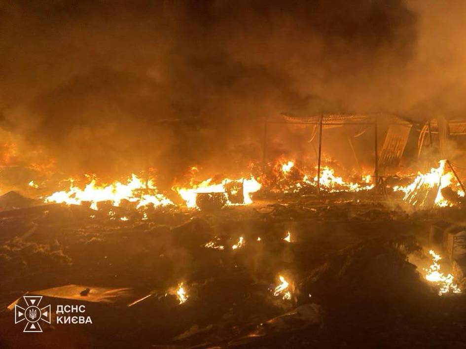 Россия Киевга ҳужумларни тиклади, Украина эса Саратовга ҳужум қилди (видео)