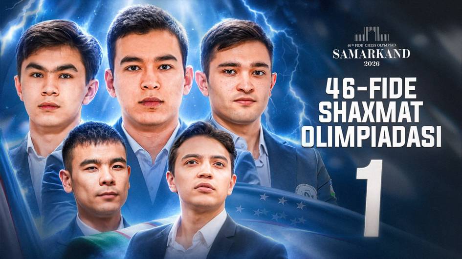 46-Butunjahon shaxmat olimpiadasi: 1-tur juftliklari