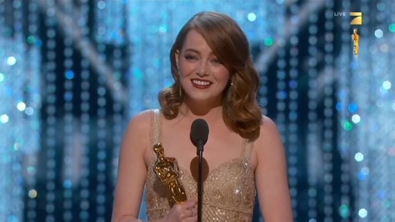 Eng yaxshi aktrisa Emma Stoun. Foto: TJournal