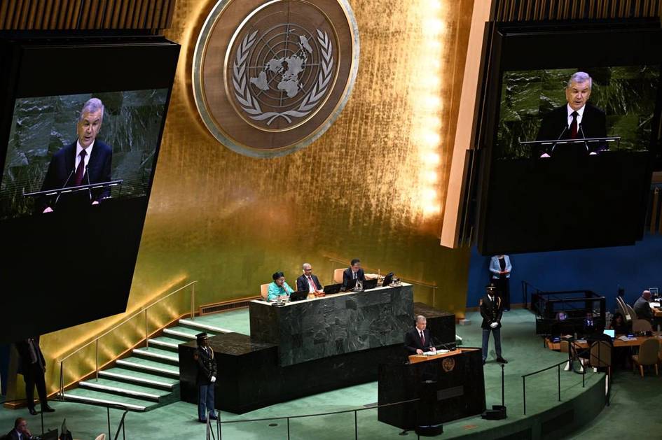 Uzbekistan's president calls for innovation, integration, and peace at 80th UN Assembly