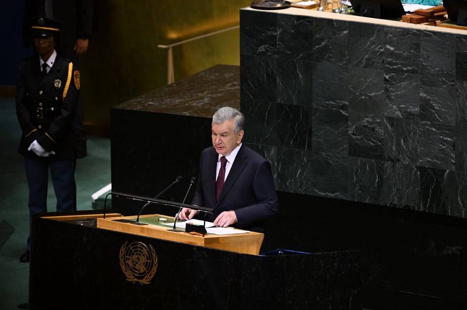 Uzbekistan's president calls for innovation, integration, and peace at 80th UN Assembly